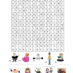 Word Search Adjectives Printable Word Search Printable