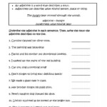 9 Adjectives For 4Th Grade Worksheet Adjective Worksheet Nouns