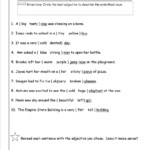Adjective Exercises For Grade 4 Pdf Letter Worksheets
