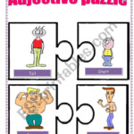 Adjective Puzzle ESL Worksheet By Ivettemoreno
