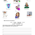 Adjective Worksheets Esl