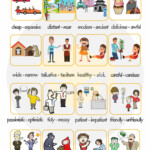 Adjectives And Their Opposites Uno