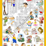 ADJECTIVES CrossWord ESL Worksheet By Mariaolimpia