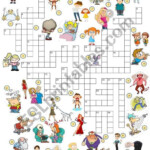ADJECTIVES CROSSWORD SET 3 OF 3 ANSWER KEY INCLUDED ESL