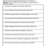 Adjectives Sentence Rewriting Worksheet Have Fun Teaching