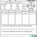 Agreement Of Adjectives Spanish Worksheet Db excel