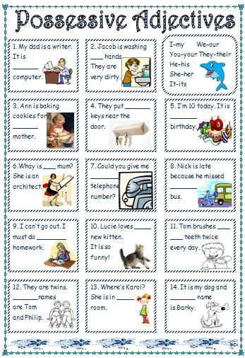 Busyteacher Soooo Many Worksheets Adjective Worksheet Teaching