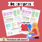 Ciudades De Compras Spanish GCSE Local Area Demonstrative Adjectives