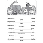 Comparative Adjectives Worksheet Grade 5 Try This Sheet