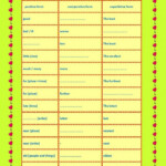 Comparative Forms Irregular Adjectives New Spotlight On English