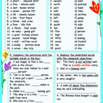 Compound Adjectives English ESL Worksheets Pdf Doc