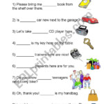 Demonstrative Adjective Worksheet Kid Worksheet Printable