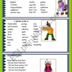 DESCRIPTIVE ADJECTIVES ESL Worksheet By GIOVANNI