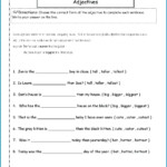 Descriptive And Limiting Adjectives Worksheet Pdf Grade 2 Worksheet