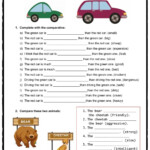 Ejercicio Online De Comparatives Para Grade 4 Pre intermediate Cuarto