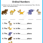 Ordinal Numbers Worksheets WorksheetsDay