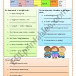 Position Of Adjectives ESL Worksheet By Anuska8