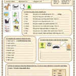 Position Of Adjectives General Gramm English ESL Worksheets Pdf Doc