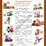 Possessive Adjective Worksheet