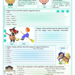 Short Comparatives And Superlatives English ESL Worksheets Pdf Doc